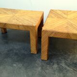 Pair coffee tables Lived del sol 1970