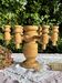 Vintage Scandinavian Candle Holder in Natural Wood, 60s Design - 7 Candles