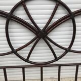 Vintage rattan headboard