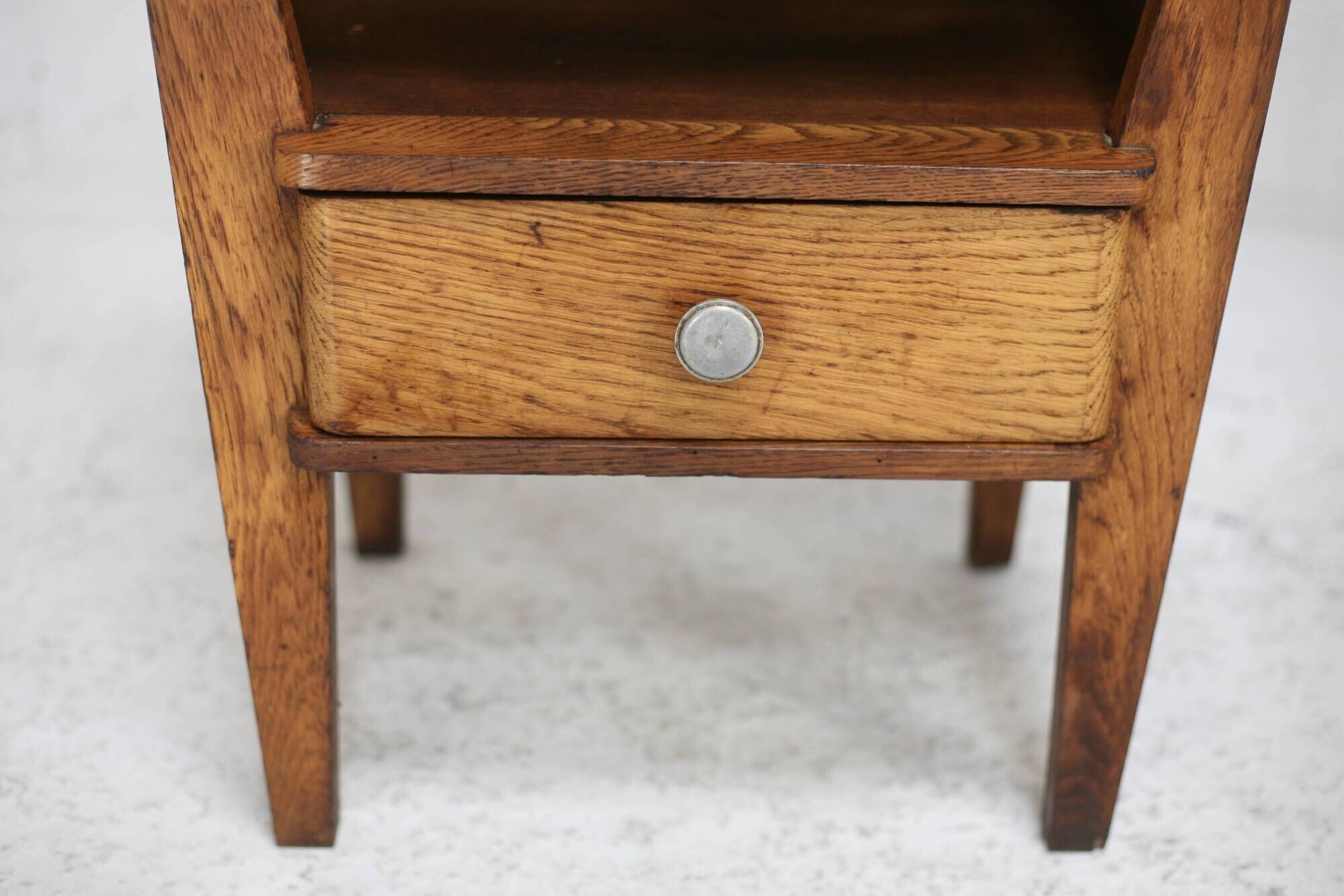 Pair of bedside tables by René Gabriel, Lieuvin. France, 1945