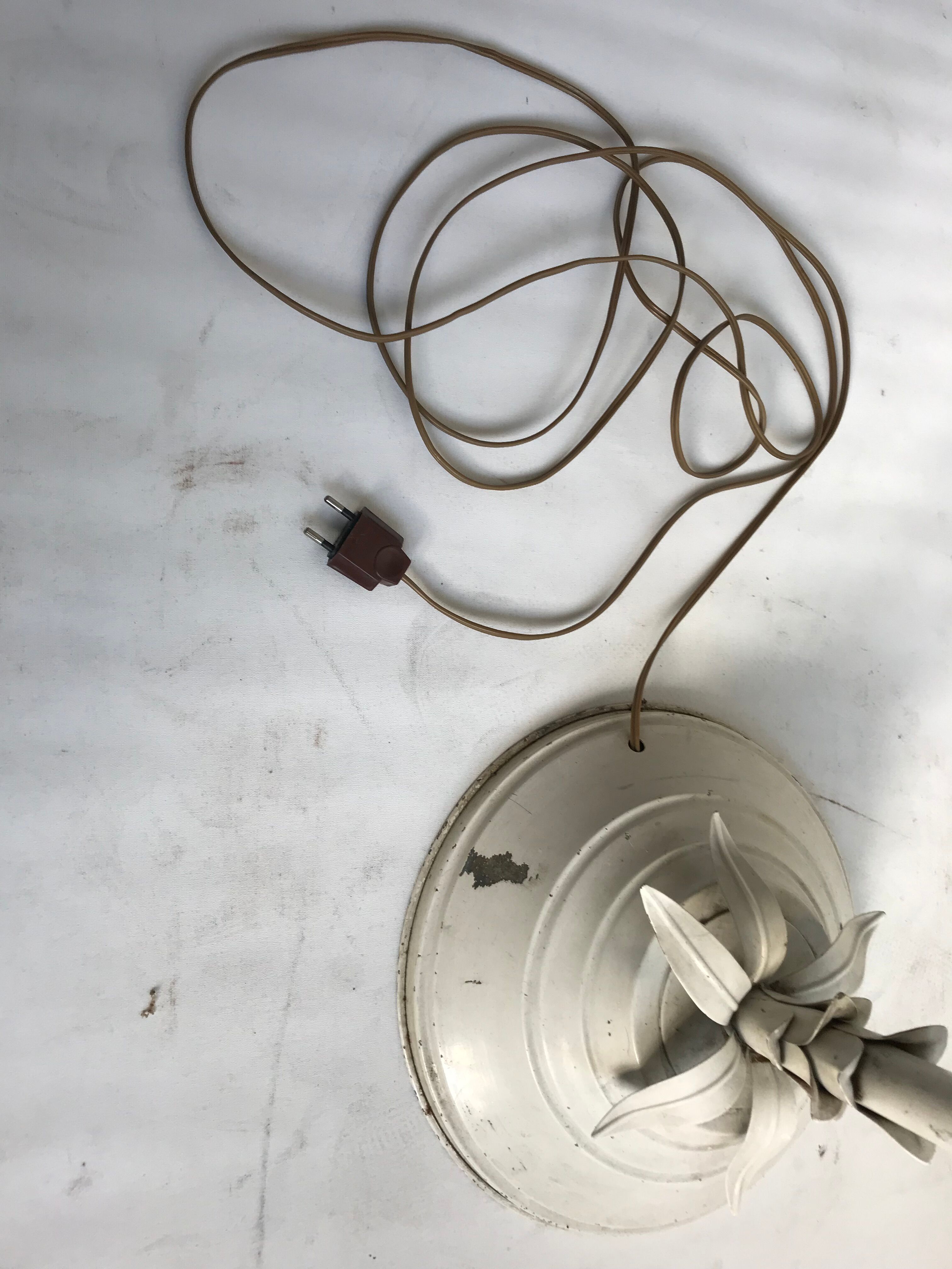 Floor lamp leaves palm