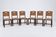 Suite de chaises par victor courtray