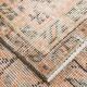 7x10 Pale Orange Floral Vintage Rug, 204x296Cm