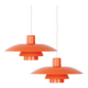 Paire de 2 lampes vintage PH 4/3 de Poul Henningsen, Louis Poulsen, 1966