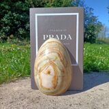 Retro marbled egg bookends 💐