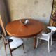 Vintage round dining table