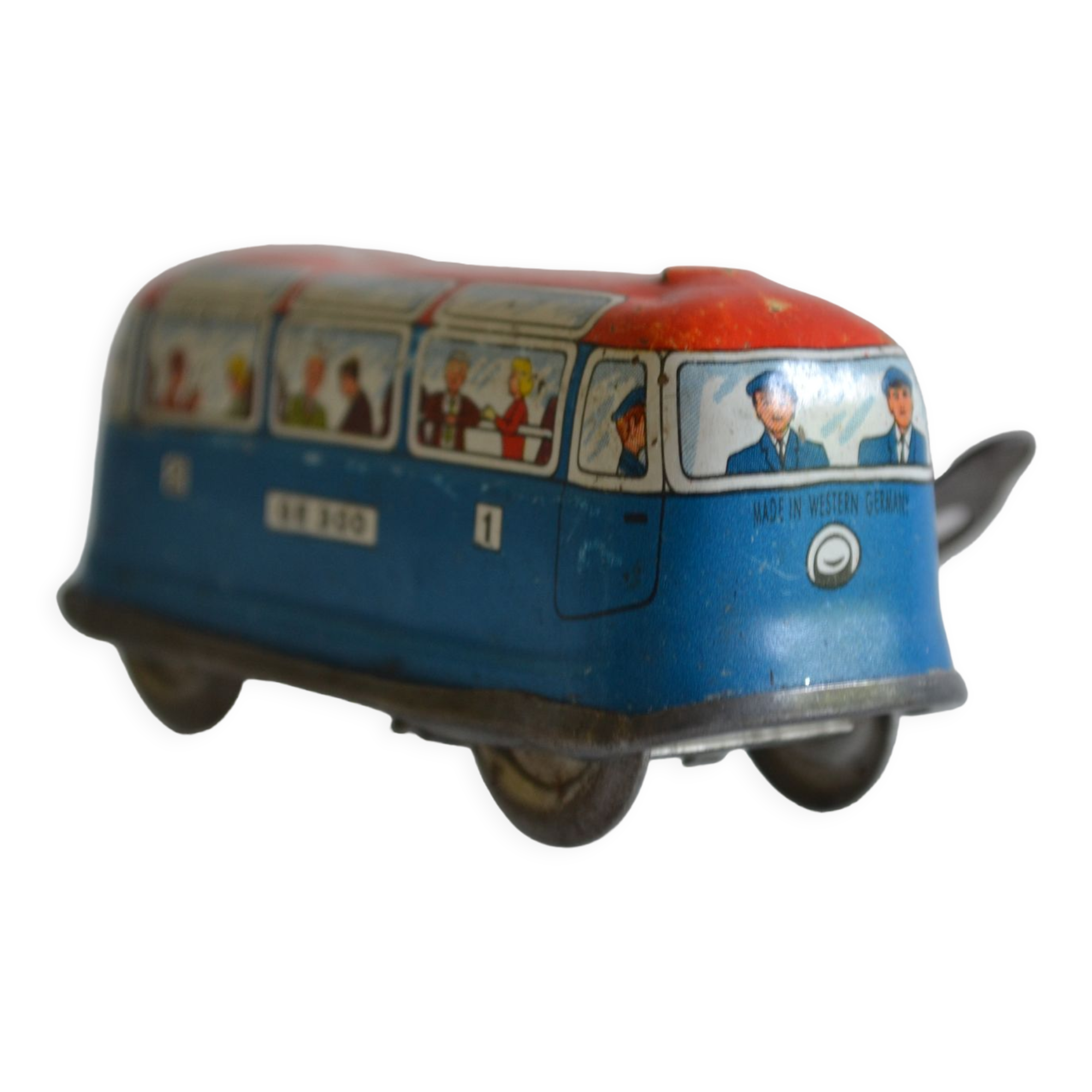 1950 vintage mechanical bus