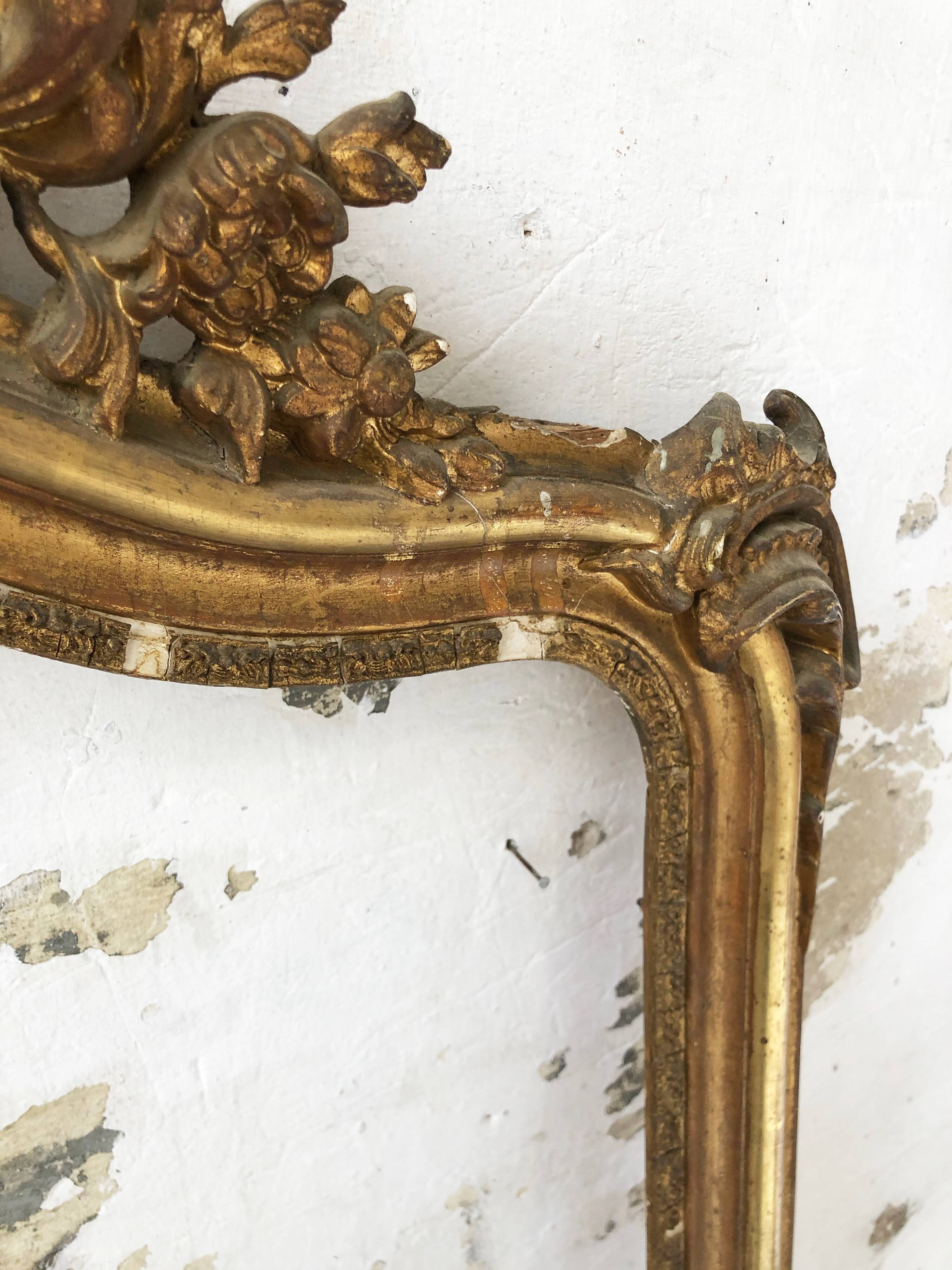 Louis XV Rock mirror frame