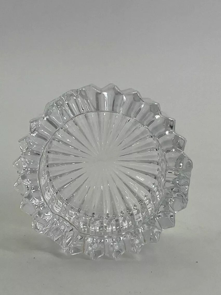 Vintage crystal ashtray/pocket tray