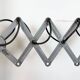 Industrial Grey Scissor Wall Lamp, 1960s