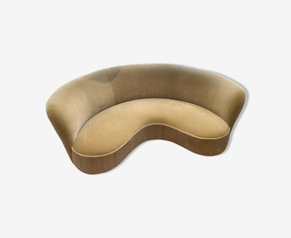 Canapé vintage italien haricot