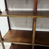 Library with a central wooden recess, 20th century.