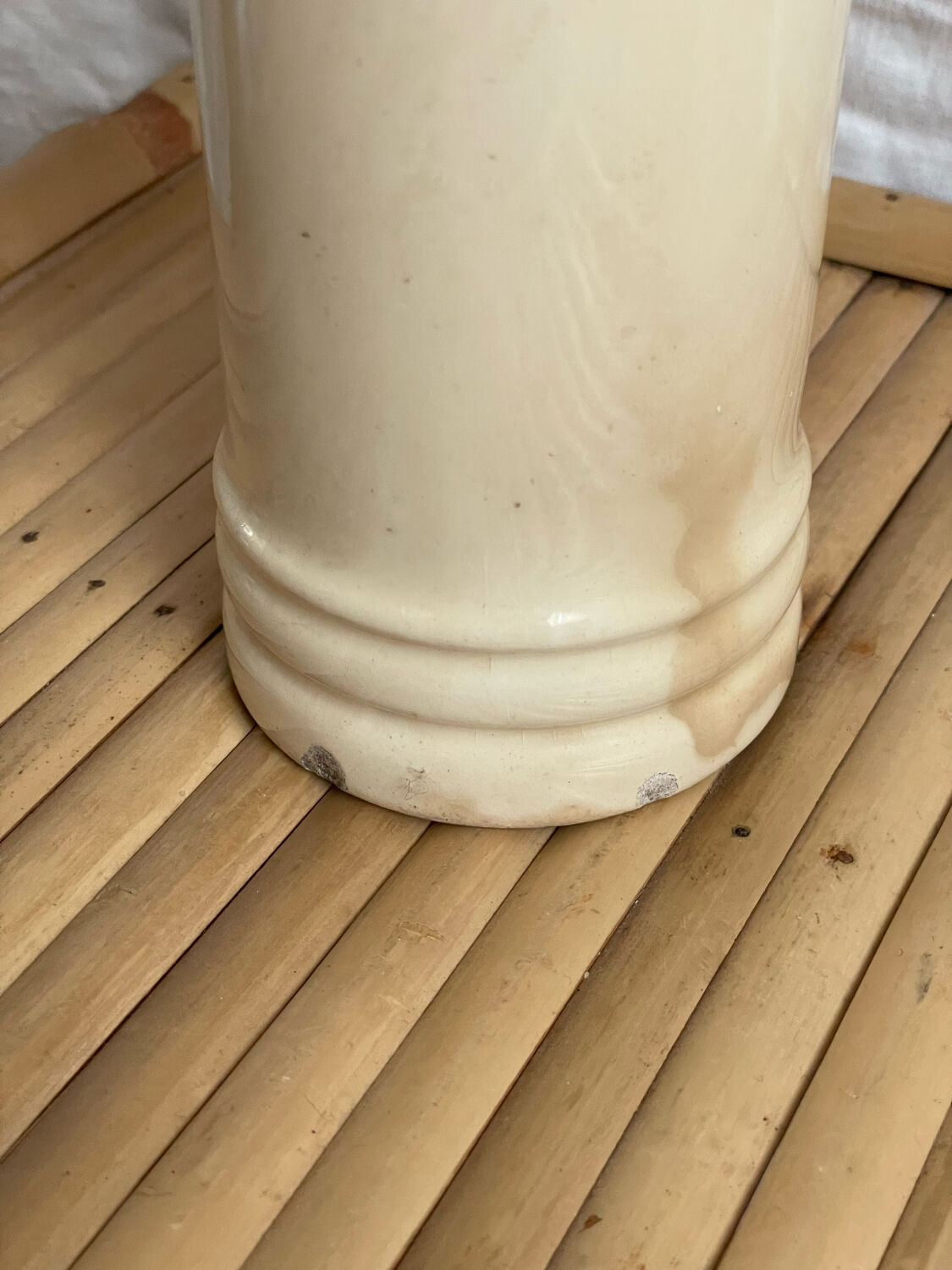 Poët-Laval stoneware jug with one handle