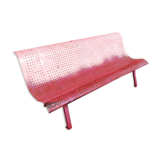 Iron bench