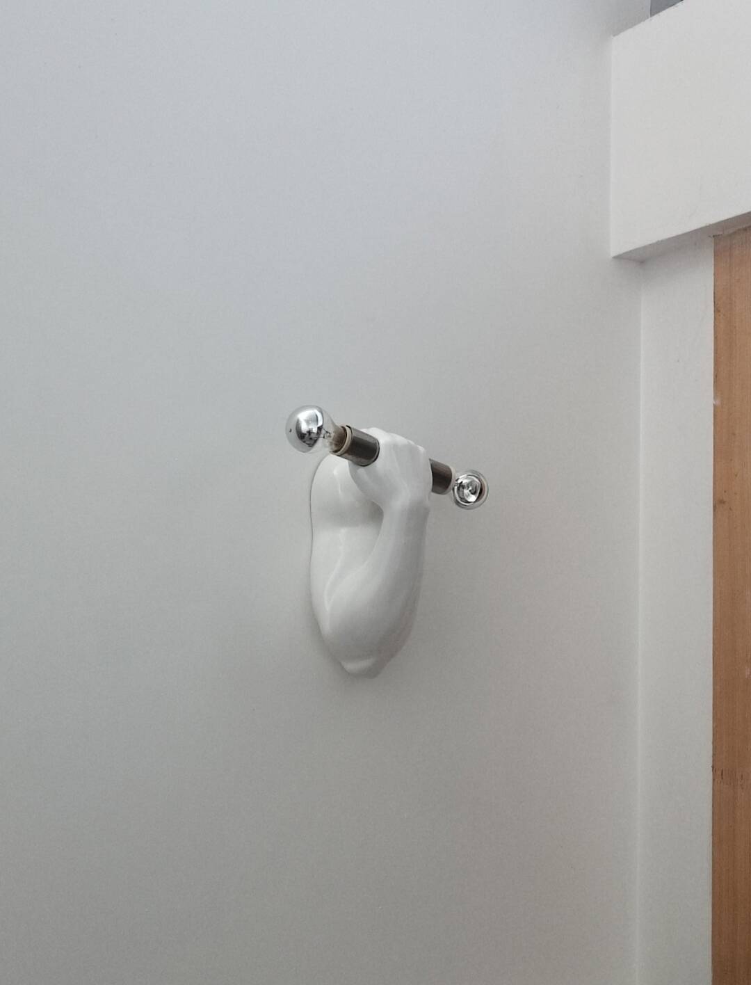 Dumbbell wall light by JC Peiré 1980