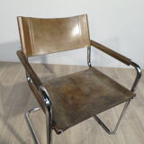 Leather chair MG5 Matteo Grassi