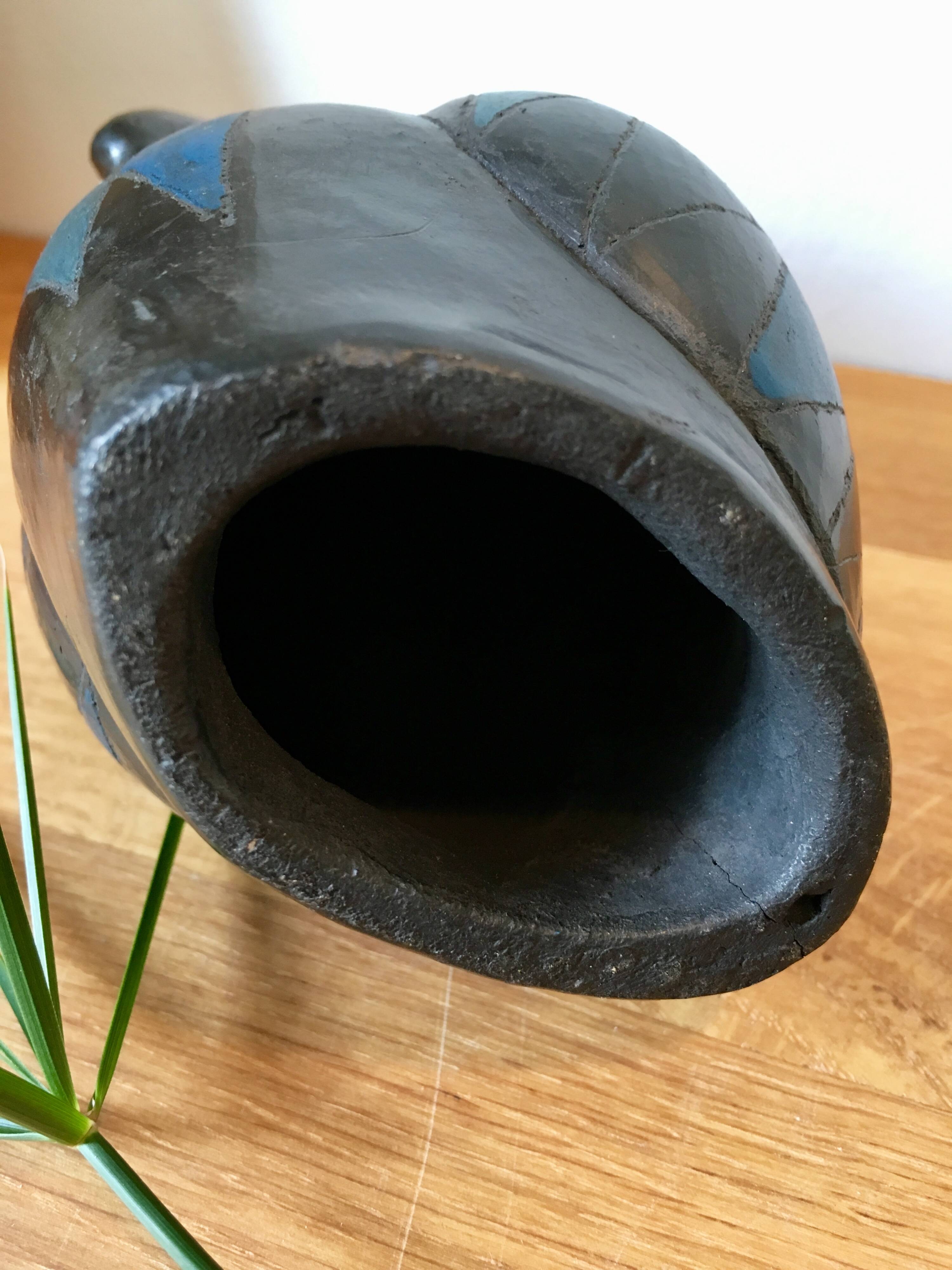 Vintage ceramic exotic bird