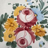 Round dish shape daisy Pattern Floral pattern in Italian ceramic – MMF17