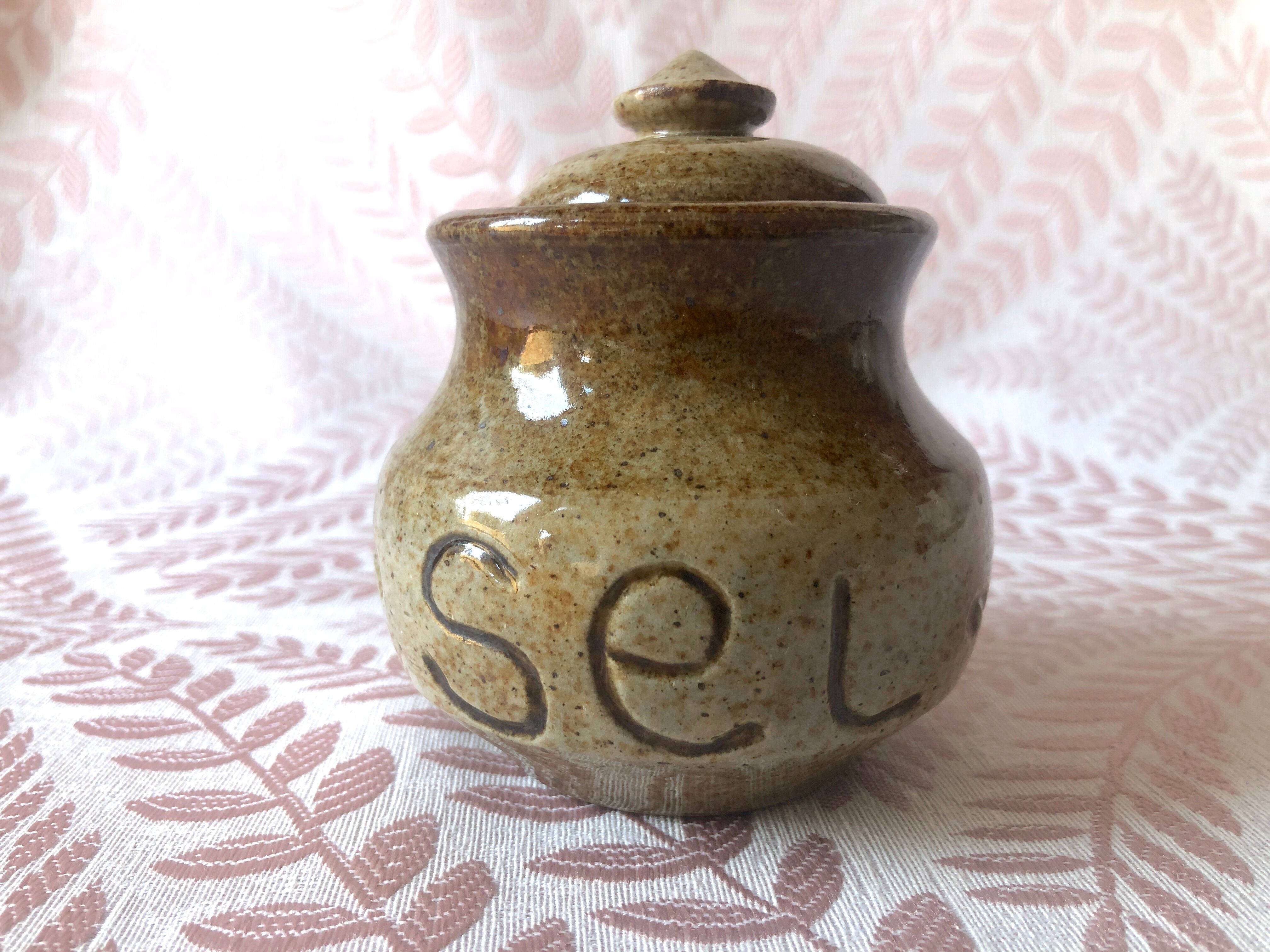 Pots à épices en grès véritable