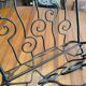 Porte revue en fer forgé Art Déco circa 1940
