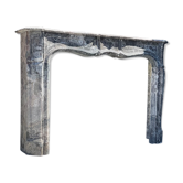 Fireplace Regency Marble Of Waulsort, XVIIIth Century