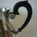 Silver metal art deco