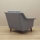 Fauteuil gris, design danois, années 1960, production : Danemark