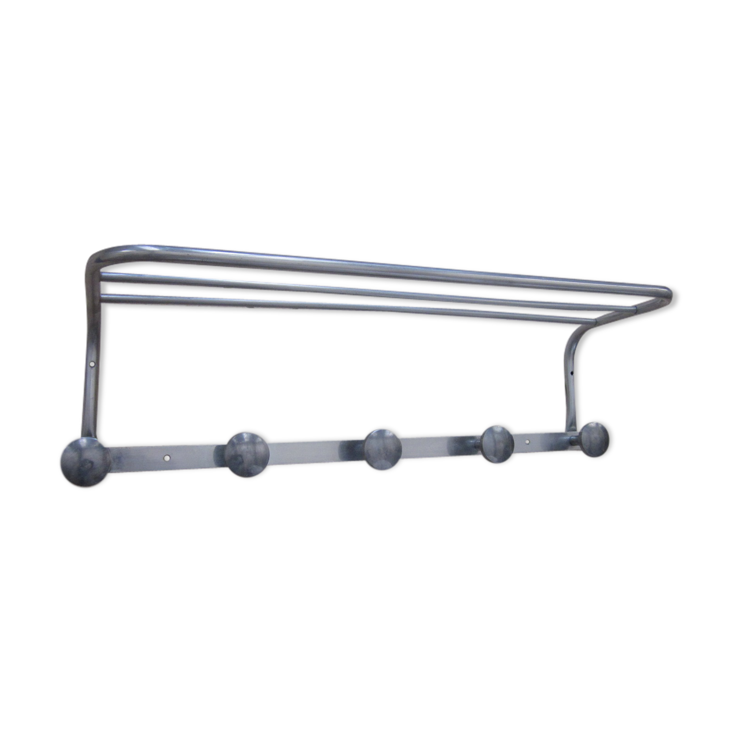 Aluminum coat rack from the 50/60