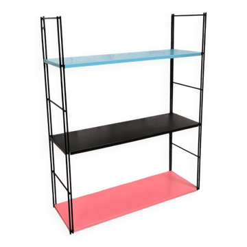 Shelf 1960 to 70, metal h60x48x17 traces of wear nor