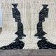 Beni Mrirt rug - handmade Moroccan rug size 150 x 250 cm.