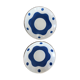 Blue pair duo Sarreguemines