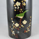 Asian metal tea box