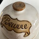 Beurrier à cloche vintage en barbotine