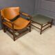 Fauteuil et table brutalistes, Brésil des années 1970