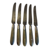 Old knives cutlery table service