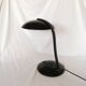 Mushroom lamp in black lacquered steel model Z290, Veneta Lumi, Italy, 1980