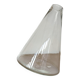 Vase verre culbuto H 21cm