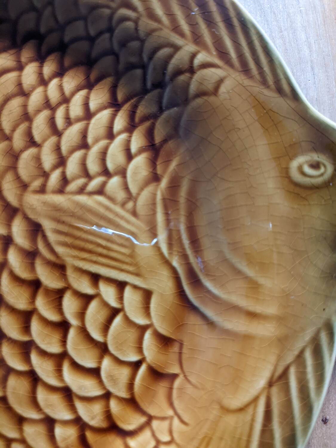 Sarreguemines fish plates and dishes