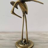Vintage brass crane