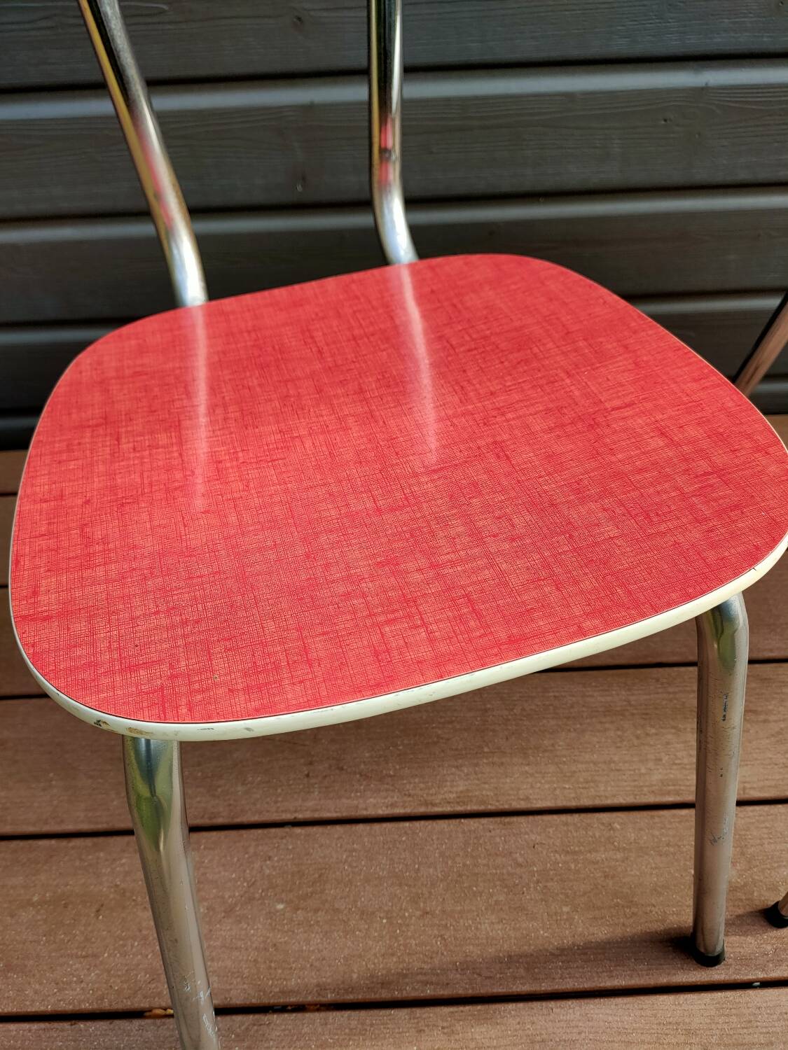 Pair of vintage Formica chairs