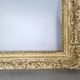 Large old Montparnasse carved wood frame 72x63 for painting 52x44 cm B161