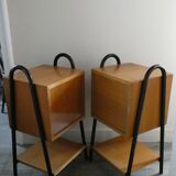 Pair of boarding bedsides 1950s