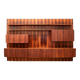 Vintage rosewood modular wall system from IDEE Möbel from the 1960s