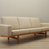 Canapé en chêne, design danois, années 1960, designer : Hans J. Wegner