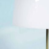 Vintage brass table lamp in Hollywood Regency style from the 50s/60s.