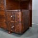 1935s pair of rare Art Deco bedside tables, Czechoslovakia