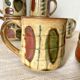 Tasses , mug vintage en céramique