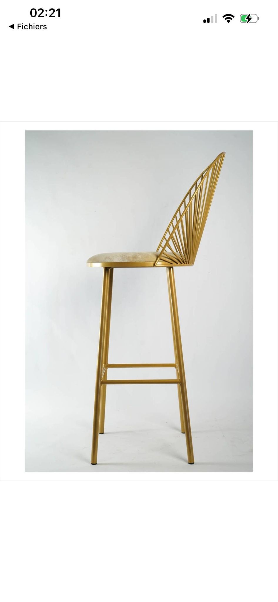 Tabouret de bar Blush / Anouchka Potdevin /Happé collection