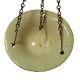 French Art Nouveau Majolica Hanging Flower Pot, Early 20th Century