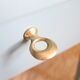 Bedside vintage blue feet compass